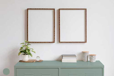 Färg till Burvik Grågrön