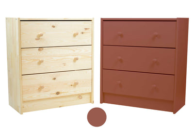 Färg till Eket Rödbrun